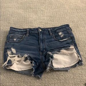 American Eagle Super Stretch denim shorts size 12